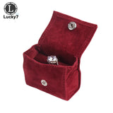 Mini Portable Cloth Bag Jewelry Ring Earring Box