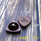 Mini Retro Walnut Wood Ring Box Personalised Wedding Proposal
