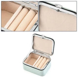 Mini Portable Jewelry Box Earrings Storage Box