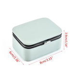 Mini Portable Jewelry Box Earrings Storage Box