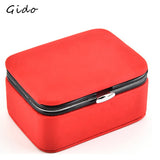 Mini Portable Jewelry Box Travel Case Women