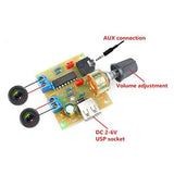 Mini 5W+5W HiFi Audio Amplifier Board USB Power Supply CM2038