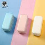 Mini Rectangle PU Leather Storage Box Jewelry Organizer