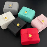 Mini Ring Box Portable Small Jewelry Organizer Show Travel