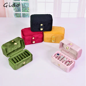 Mini Ring Storage Box Earrings Organizer Rings Organizador De Joyas