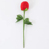 Romantic Mini Rose Flower Jewelry Box Velvet Ring Box Engagement Marriage