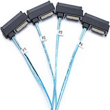 SFF-8643 to 4X29Pin SFF-8482 Server Cable 3.33TF/1M