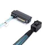 SFF-8643 to 4X29Pin SFF-8482 Server Cable 3.33TF/1M