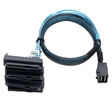SFF-8643 to 4X29Pin SFF-8482 Server Cable 3.33TF/1M