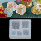 Mini Christmas Pendant Silicone Resin Molds DIY Jewelry Making Tools