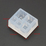 Mini Christmas Pendant Silicone Resin Mold Jewelry Making Tool