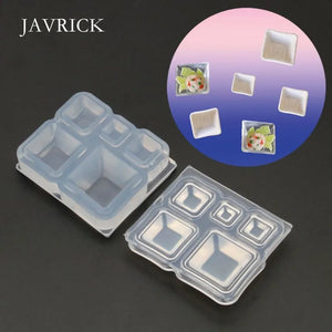 Square Bowl Resin Mold Silicone Casting DIY Jewelry Making Tool