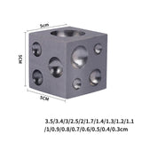 Square Metal Dapping Block for Jewelry Making Doming Tool