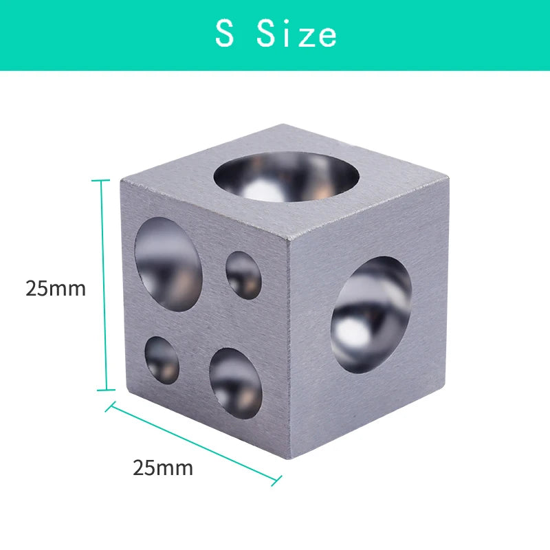Square Metal Dapping Block for Jewelry Making Doming Tool