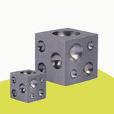 Square Metal Dapping Block for Jewelry Making Doming Tool