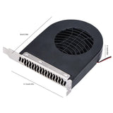 Mini System PCI Slot CPU Case DC Cooling Fan for Computer