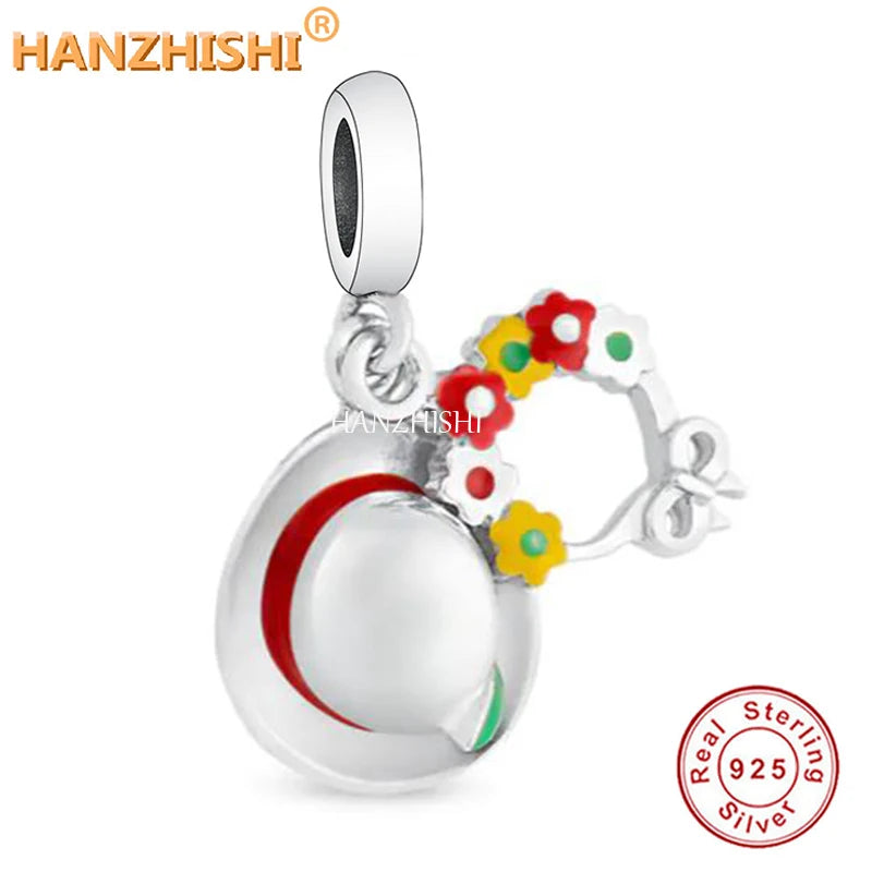 Mini Toy Necklace Jewelry 925 Silver Hat Cap Pendant Necklace Gift