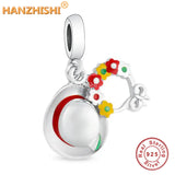 Mini Toy Necklace Jewelry 925 Silver Hat Cap Pendant Necklace Gift