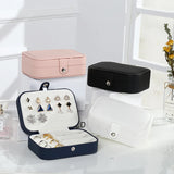 Mini Travel Jewelry Organizer Display Travel Jewelry Case Box Portable