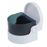 Mini Ultrasonic Cleaner Jewelry Tool Plastic Sonic Wave Tank