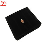 Mini Velvet Ring Earrings Organizer Jewelry Display Holder