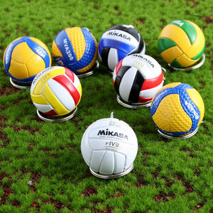 Mini Volleyball Keychain Sport Key Chain Car Bag Ball Volleyball Key Ring Holder