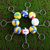 Mini Volleyball Keychain Sport Key Chain Car Bag Ball Volleyball Key Ring Holder