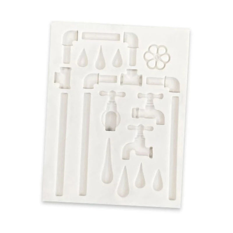 Water Tap Chocolate Candy Silicone Mold Cake Soap Epoxy Resin Casting Mold