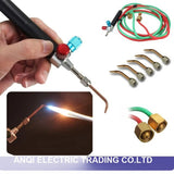 Mini Welding Gas Torch Butane Burner Welding Gun Acetylene Oxygen Torch Tool