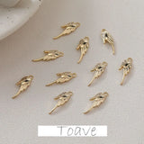 Mini Wing Zircon Pendant Earring Necklace Bracelet DIY