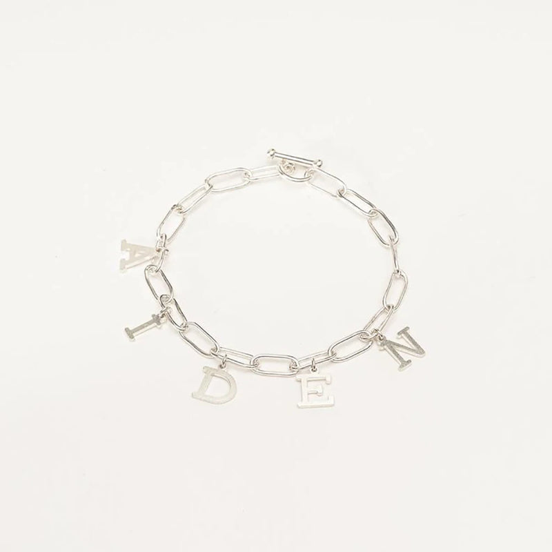 Mini-World Initial Letter Bracelet Name Bracelets for Mom Girlfriend