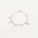 Mini-World Initial Letter Bracelet Name Bracelets for Mom Girlfriend