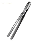 Mini Titanium Alloy Tweezers Survival Pick Up Outdoor Gadget Camping Tool