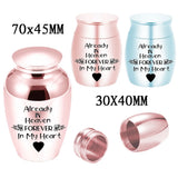Heart Angel Wings Urn - Already in Heaven Forever in My Heart