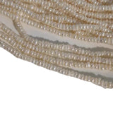 2.5-3mm Flat Pearl Bead Necklace DIY Jewelry Material