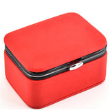 Mini Portable Jewelry Box - Pu Jewelry Storage Box