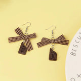 DIY Cartoon Girl Earrings Material Kit