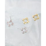 Geometric Earstuds 925 Sterling Silver