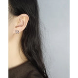Geometric Earstuds 925 Sterling Silver