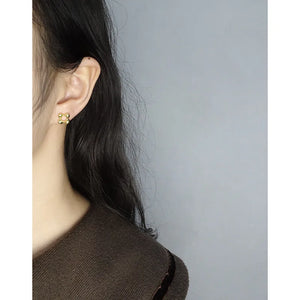 Geometric Earstuds 925 Sterling Silver