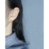 Sterling Silver Gradient Round Bead Earrings
