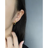 Minimal Twisted Thread Earstuds 925 Sterling Silver