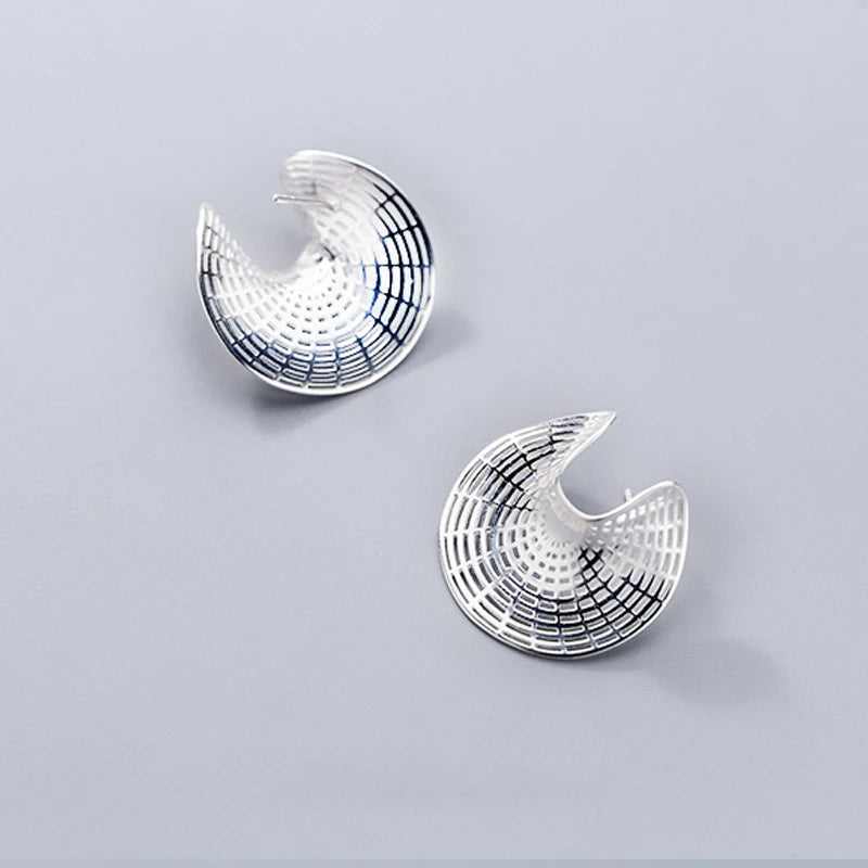Minimalism 925 Silver Earrings Vintage Boho Jewelry