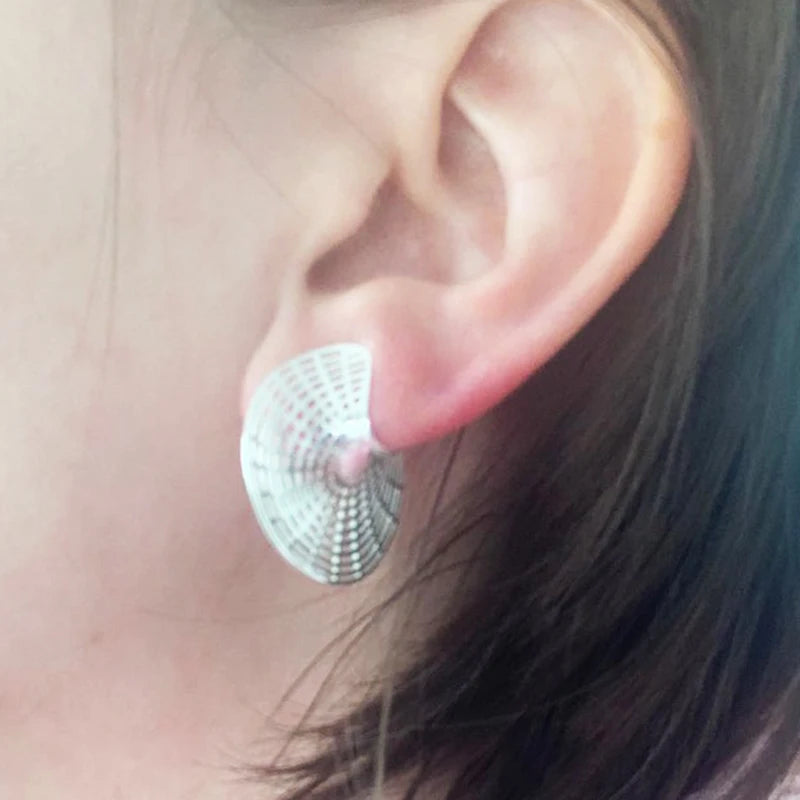 Minimalism 925 Silver Earrings Vintage Boho Jewelry