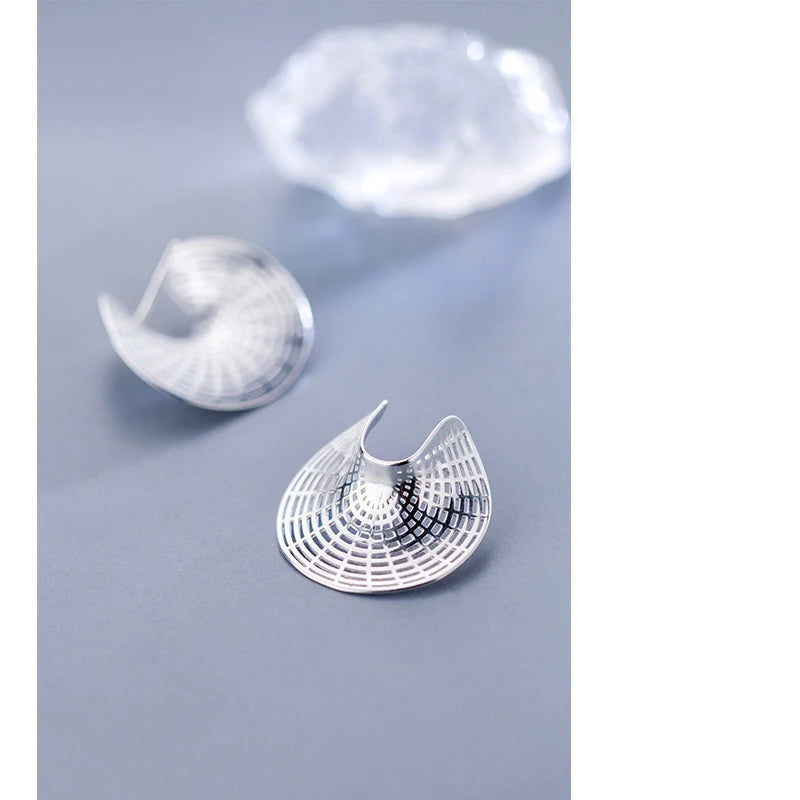 Minimalism 925 Silver Earrings Vintage Boho Jewelry