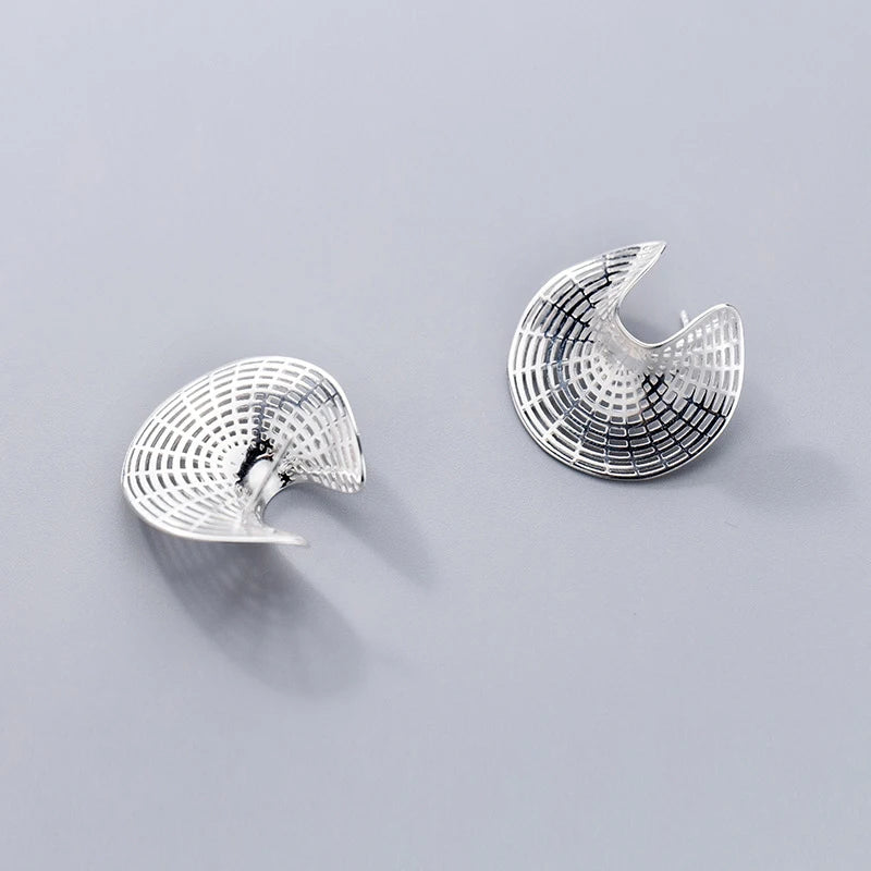 Minimalism 925 Silver Earrings Vintage Boho Jewelry