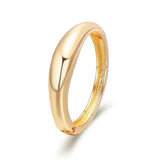 Minimalist Alloy Bangles for Women Love Wedding