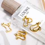 Minimalist A-Z Initial Letter Pearl Necklace Stainless Steel Choker Women