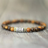 6mm Natural Stone Bracelet Unisex Yoga Meditation Beaded Lucky Red Bracelet