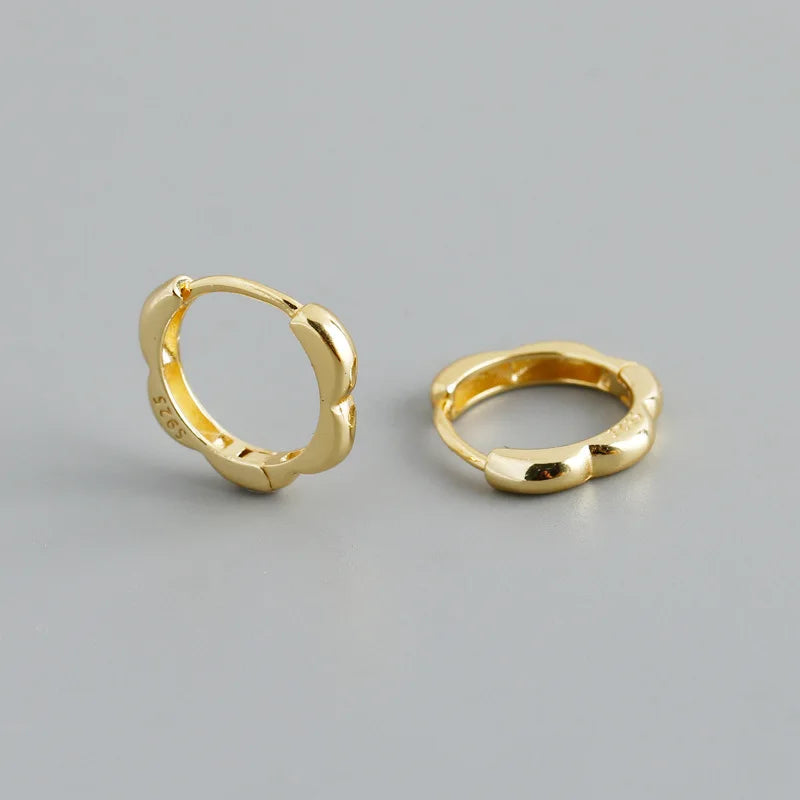 925 Silver Boho Ethnic Earrings 18k Plated Joyas Para Damas